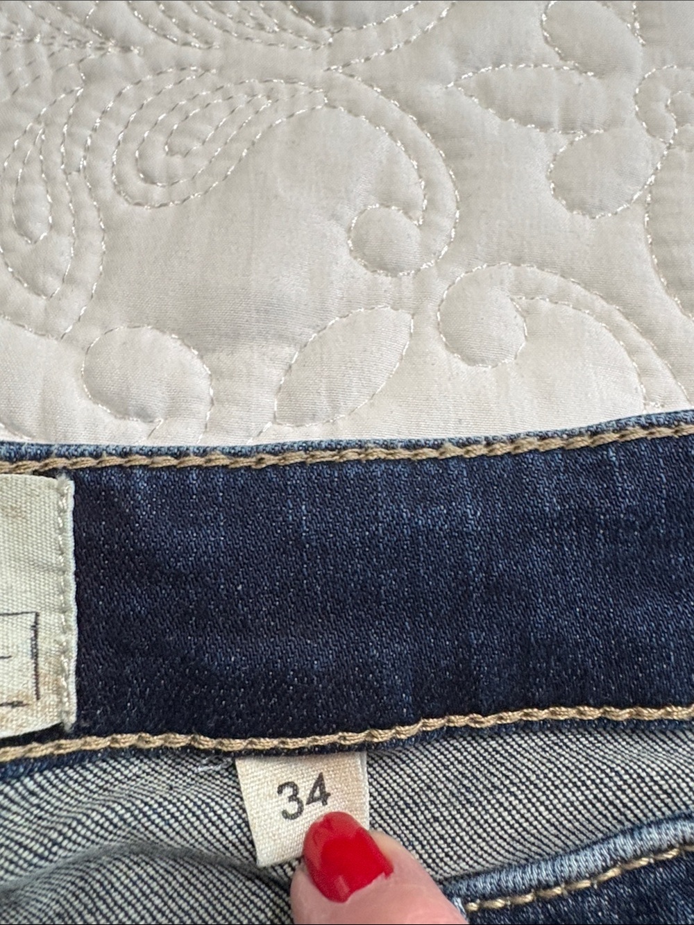 BKE Dark Blue Ankle Crop Jeans - Picture 3 of 8